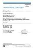 DNV Certificate for 16 Cylinder Racks